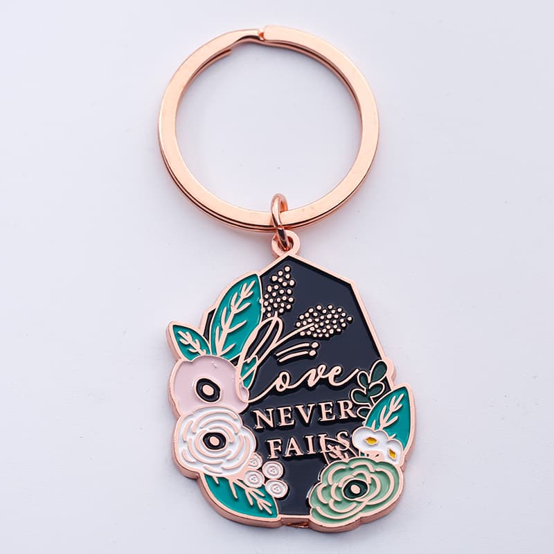 Soft enamel keyrings from the live page: custom-made soft enamel keychain